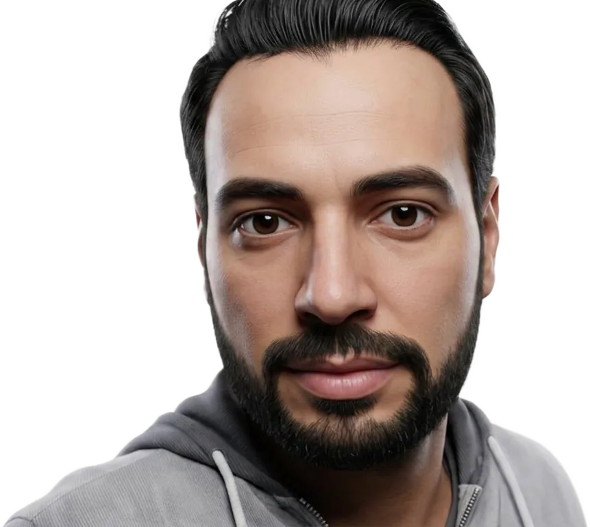 Portrait of Mostafa Samir